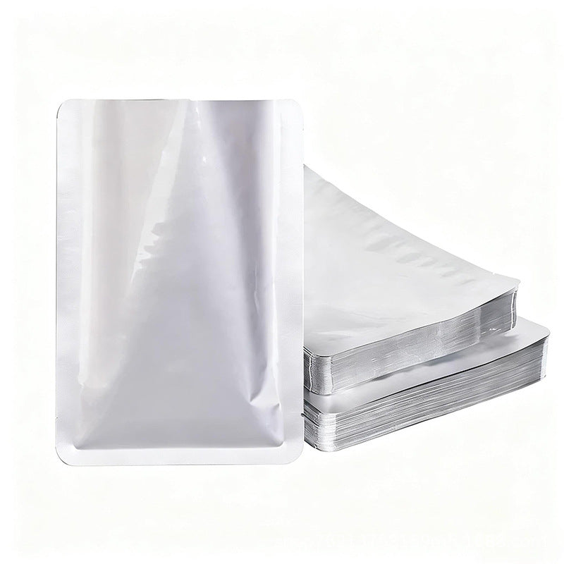 Food Grade Aluminum Foil Vacuum Seal Bags – 3-Side Sealed, Heavy Duty Freezer & Fridge Storage Pouches (Pack of 50)
