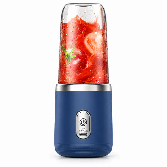 Wireless Portable Juicer Cup – 6-Blade Dual Motor with Large Battery